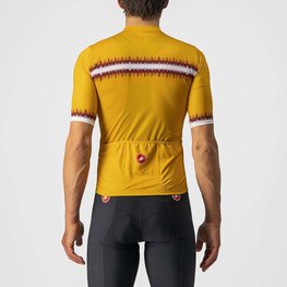 CASTELLI jersey de manga corta - GRIMPEUR - amarillo