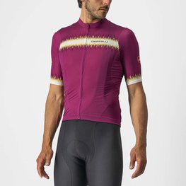 CASTELLI jersey de manga corta - GRIMPEUR - ciclamen