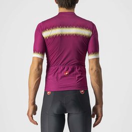 CASTELLI jersey de manga corta - GRIMPEUR - ciclamen