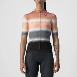 CASTELLI jersey de manga corta - DOLCE LADY - gris/negro/rosa