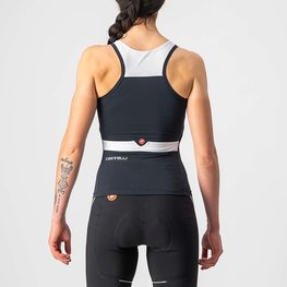 CASTELLI maillot sin mangas - SOLARIS LADY - negro/blanco