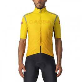CASTELLI jersey de manga corta - GABBA ROS SPECIAL - amarillo