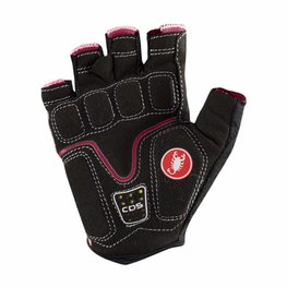 CASTELLI guantes de dedos cortos - DOLCISSIMA 2 LADY - rojo
