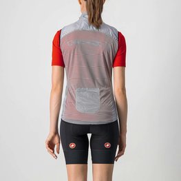 CASTELLI chaleco - ARIA LADY - plateado