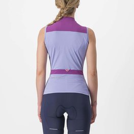 CASTELLI maillot sin mangas - SOLARIS LADY - púrpura