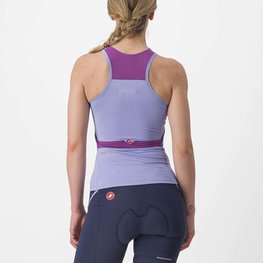 CASTELLI maillot sin mangas - SOLARIS LADY - púrpura
