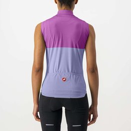 CASTELLI maillot sin mangas - VELOCISSIMA LADY - púrpura
