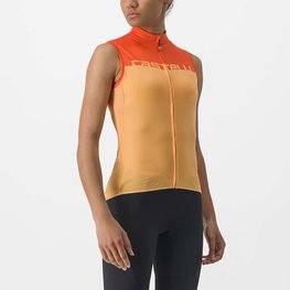 CASTELLI maillot sin mangas - VELOCISSIMA LADY - naranja