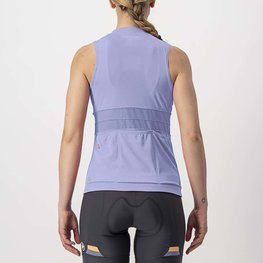 CASTELLI maillot sin mangas - ANIMA 4 LADY - púrpura
