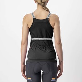 CASTELLI maillot sin mangas - BAVETTE LADY - antracita
