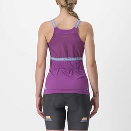 CASTELLI maillot sin mangas - BAVETTE LADY - púrpura