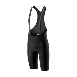 CASTELLI pantalones cortos de tirantes - VELOCISSIMO IV - negro/blanco