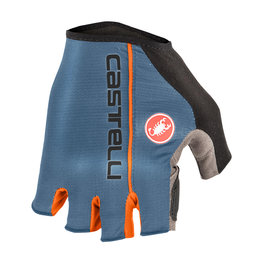 CASTELLI guantes de dedos cortos - CIRCUITO - rojo/azul