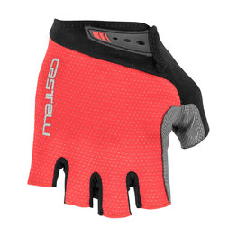 CASTELLI guantes de dedos cortos - ENTRATA - rojo