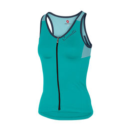 CASTELLI maillot sin mangas - SOLARE LADY - azul