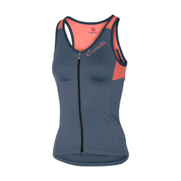CASTELLI maillot sin mangas - SOLARE LADY - azul/rosa