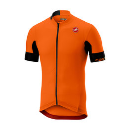 CASTELLI jersey de manga corta - AERO RACE 4.1 SOLID - naranja