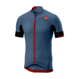 CASTELLI jersey de manga corta - AERO RACE 4.1 SOLID - azul