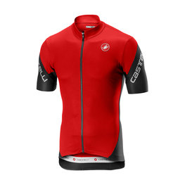 CASTELLI jersey de manga corta - ENTRATA 3.0 - rojo/negro
