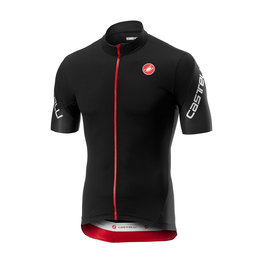 CASTELLI jersey de manga corta - ENTRATA 3.0 - negro/rojo