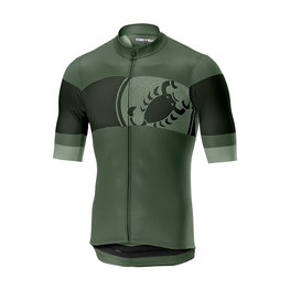 CASTELLI jersey de manga corta - RUOTA - verde