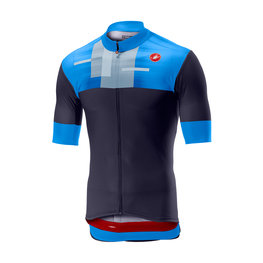 CASTELLI jersey de manga corta - A BLOC - azul