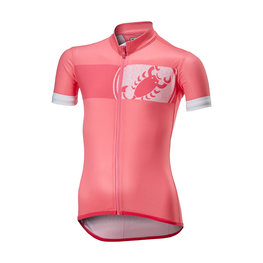 CASTELLI jersey de manga corta - FUTURE RACER KIDS - rosa