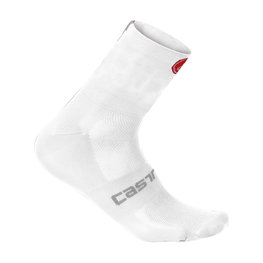 CASTELLI calcetines clásicos - QUATTRO 9 - blanco