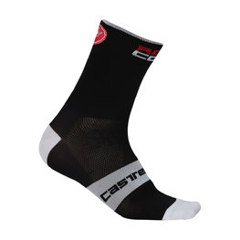 CASTELLI calcetines clásicos - ROSSO CORSA 9 - negro