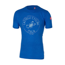 CASTELLI Camiseta de manga corta - ARMANDO  - azul