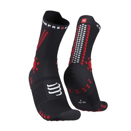 COMPRESSPORT calcetines clásicos - PRO RACING 4.0 TRAIL - negro/rojo