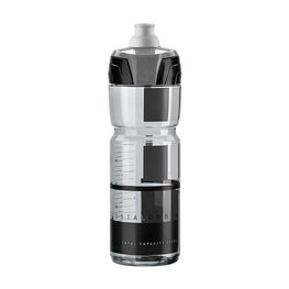 botella de agua - CRYSTAL OMBRA 750 ml - gris/transparente