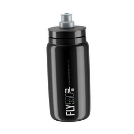botella de agua - FLY 550 ml  - negro/gris