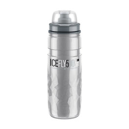 ELITE botella de agua - ICE FLY MTB 500 ml - plateado