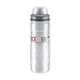 ELITE botella de agua - ICE FLY MTB 500 ml - transparente