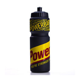 POWERBAR botella de agua - BIG LOGO 750 ml - negro