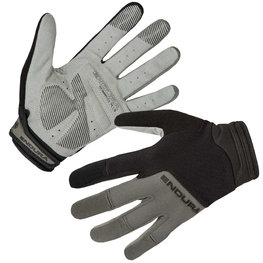 guantes de dedos largos - HUMMVEE PLUS II - negro/gris