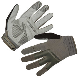 guantes de dedos largos - HUMMVEE PLUS II - verde/gris