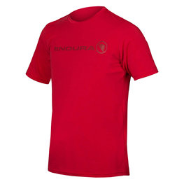 Camiseta de manga corta - SINGLETRACK MERINO - rojo