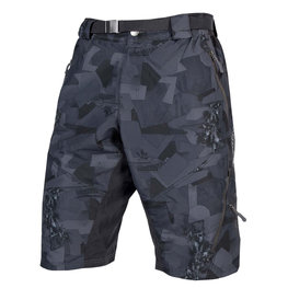 pantalones cortos sin tirantes - HUMMVEE II  - gris/negro