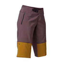 FOX pantalones cortos sin tirantes - DEFEND SHORTS LADY - marrón