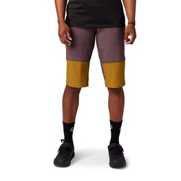 FOX pantalones cortos sin tirantes - DEFEND SHORTS LADY - marrón