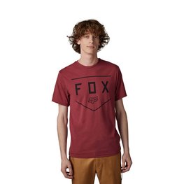 FOX Camiseta de manga corta - SHIELD - granate