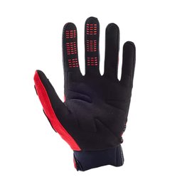 FOX guantes de dedos largos - DIRTPAW - negro/rojo