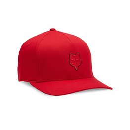 FOX tapa - FOX HEAD FLEXFIT - rojo