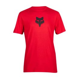 FOX Camiseta de manga corta - FOX HEAD PREMIUM - rojo