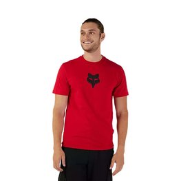 FOX Camiseta de manga corta - FOX HEAD PREMIUM - rojo
