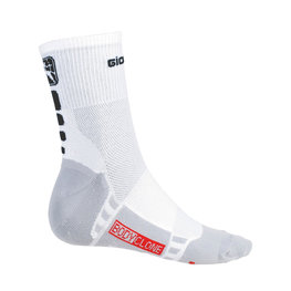 GIORDANA calcetines clásicos - FR-C - gris/blanco