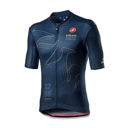 CASTELLI jersey de manga corta - GIRO STELVIO 2020 - azul