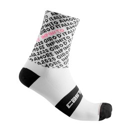 CASTELLI calcetines clásicos - GIRO 103 - negro/blanco